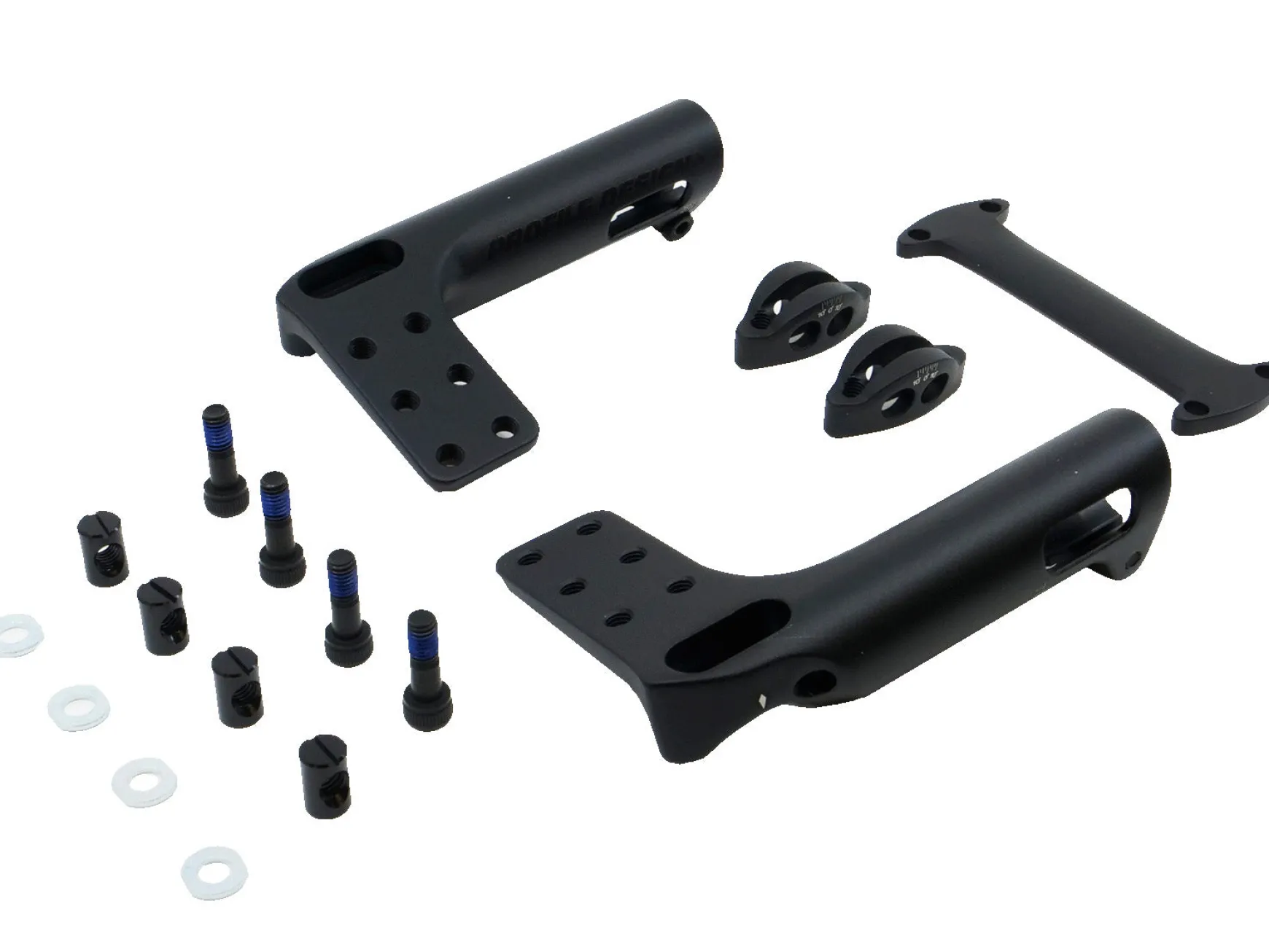 BMC Switzerland Angled Riser Bracket Kit BLACK Clearance