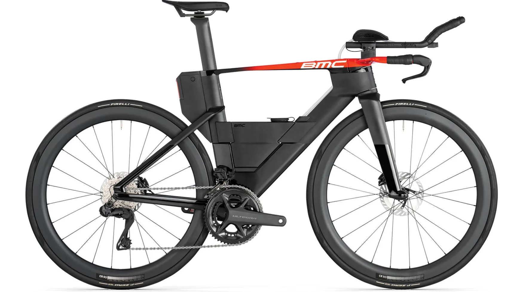 BMC Switzerland Speedmachine 01 THREE Carbon Black / Neon Red Flash Sale