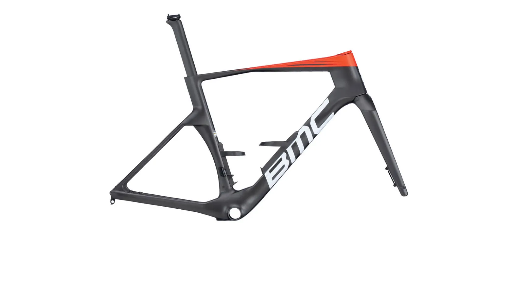 BMC Switzerland Teammachine R 01 Frameset Carbon / Neon Red Hot