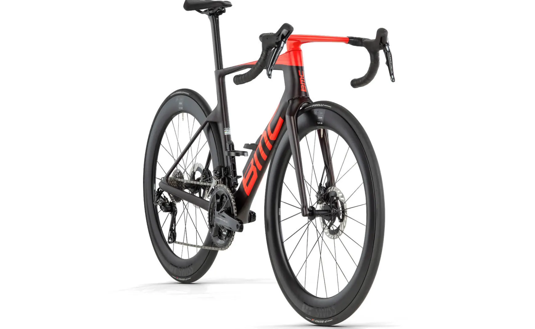 BMC Switzerland Teammachine R 01 TWO MAROON CARBON / NEON RED Best